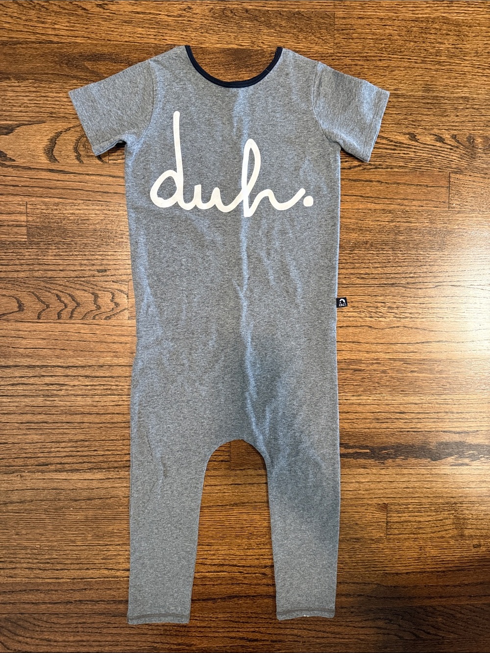 Rags romper “duh”
